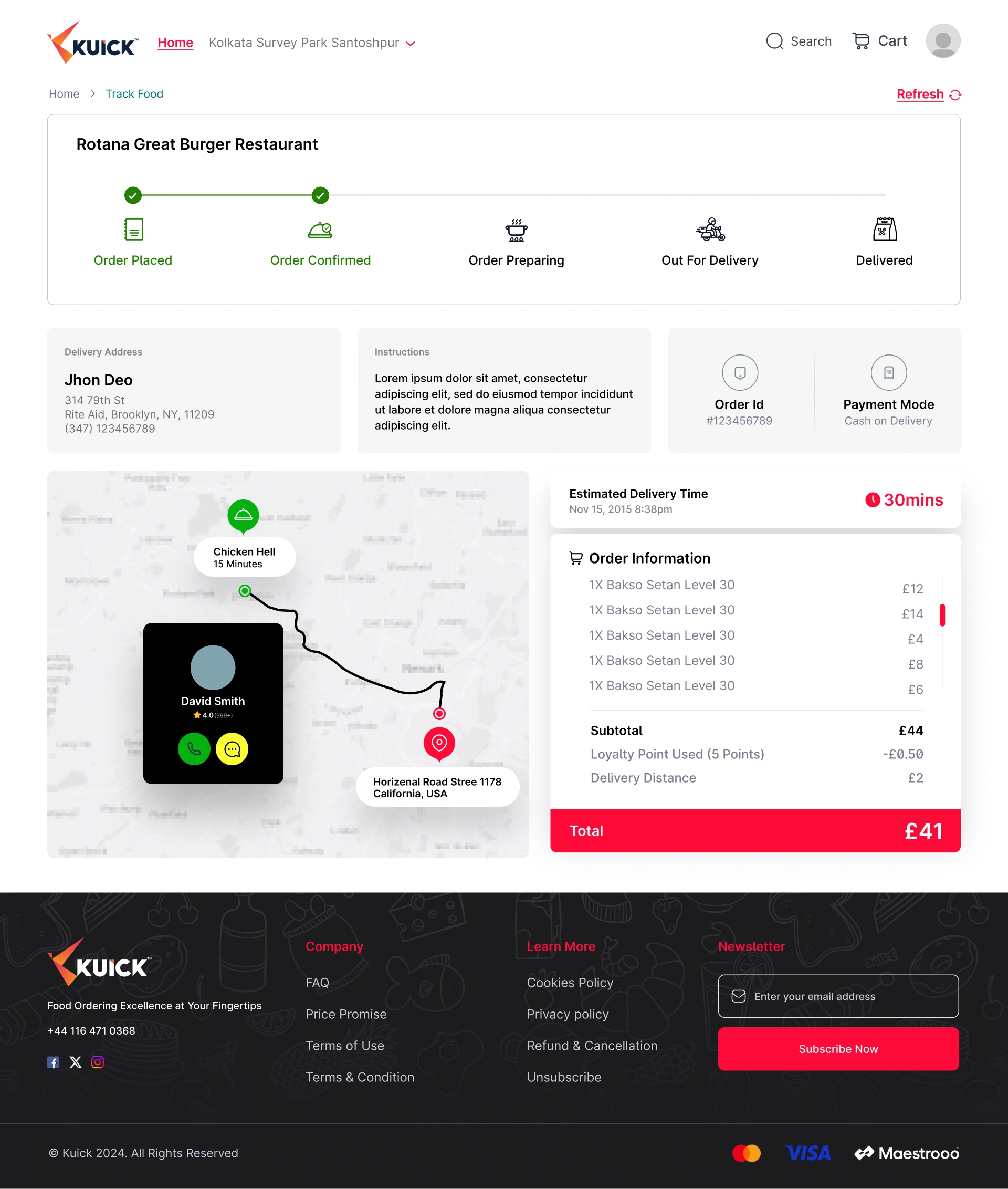 Live Logistics Tracking.
